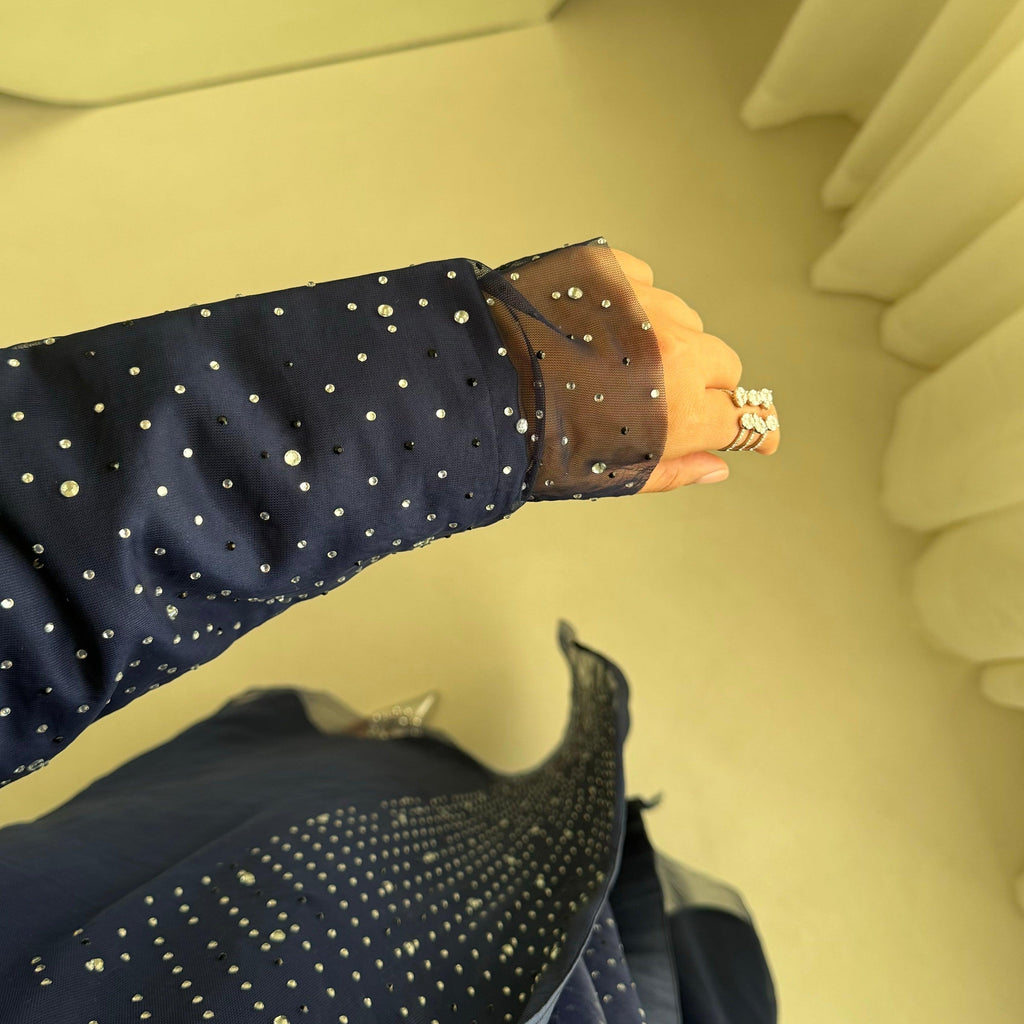 Glittery Abaya - Exclusive ￼ - The Nouf Shop