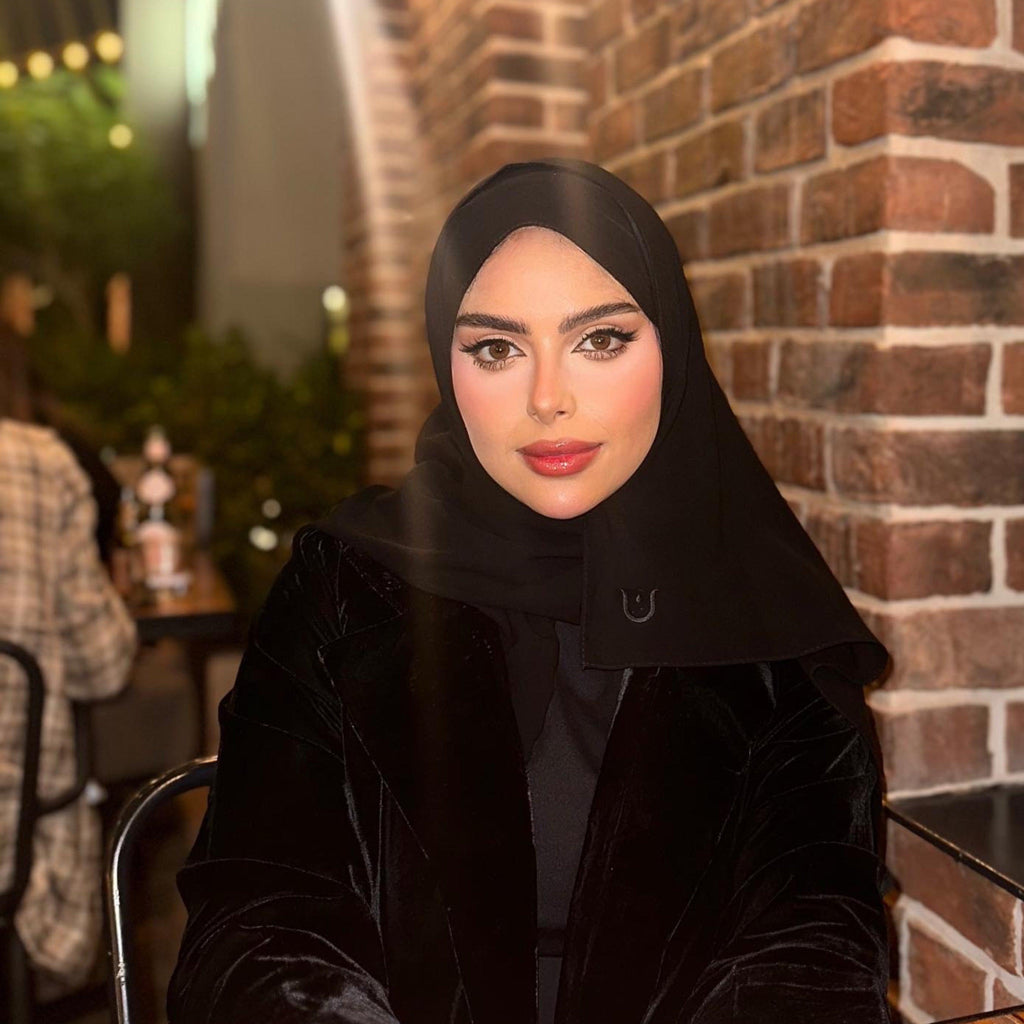 Abaya hijab with chafsa - The Nouf Shop