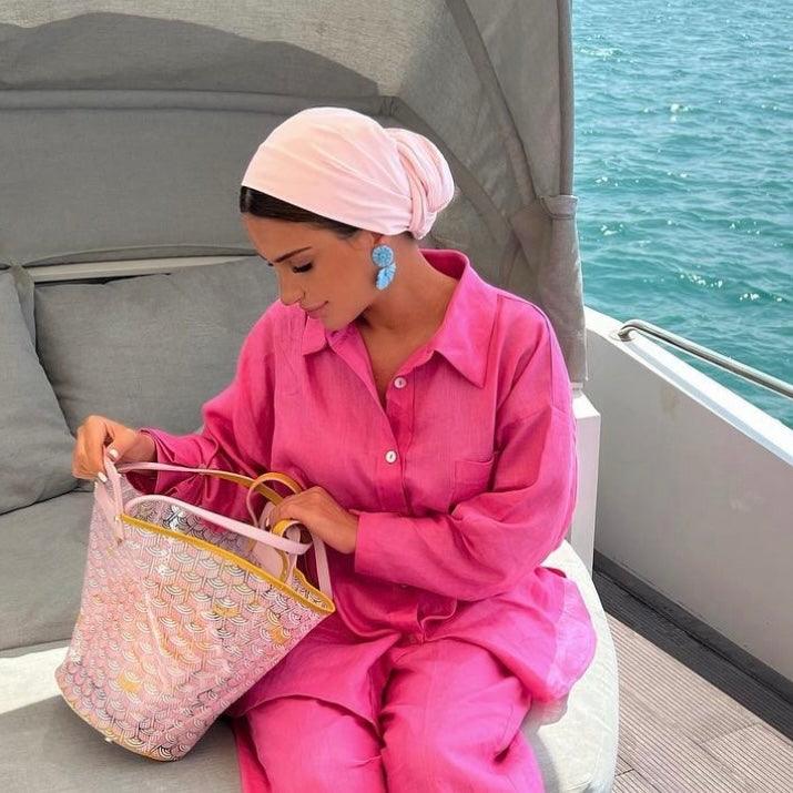 Nouf Silk Scarf - Nouf