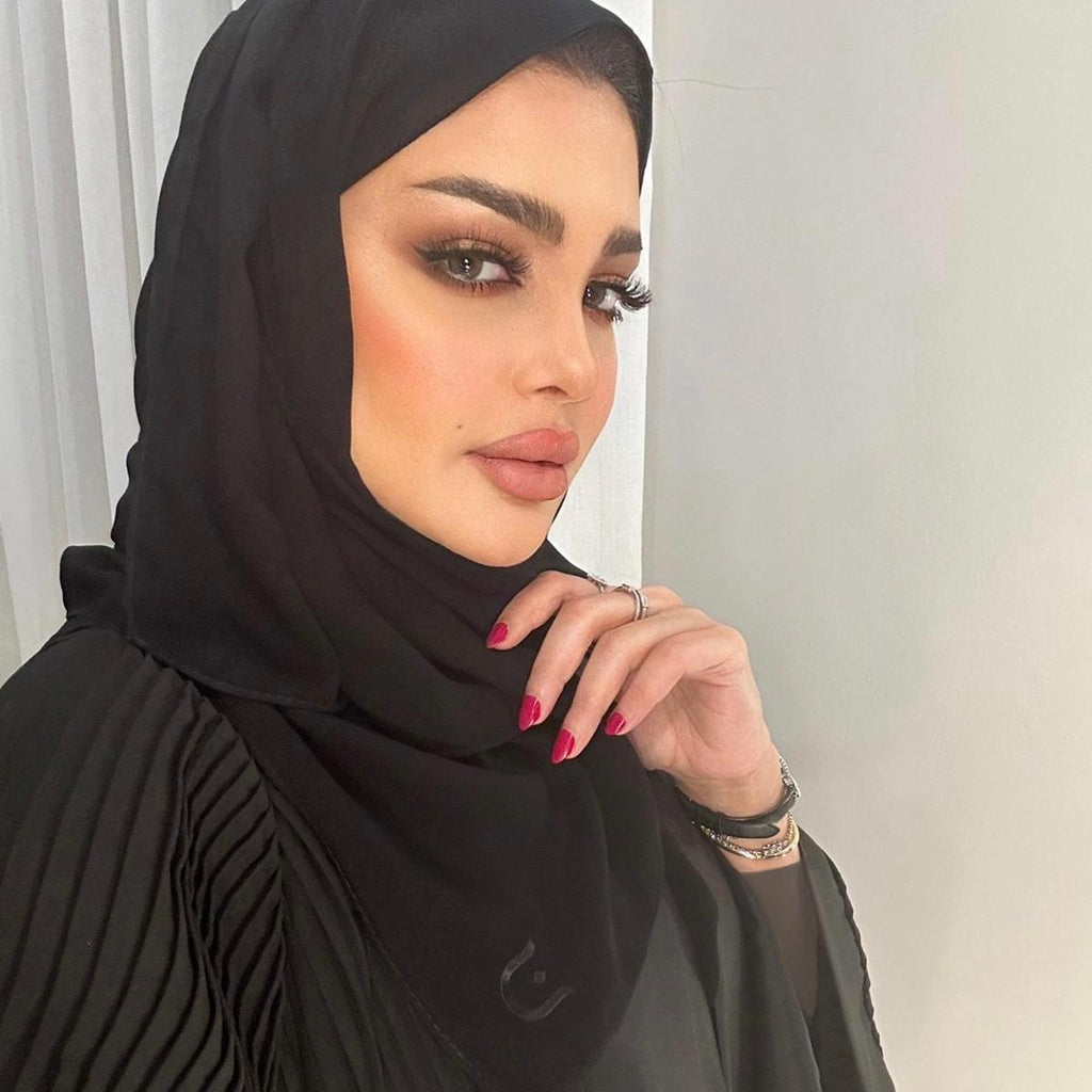 Standard Abaya hijab with chafsa - Nouf